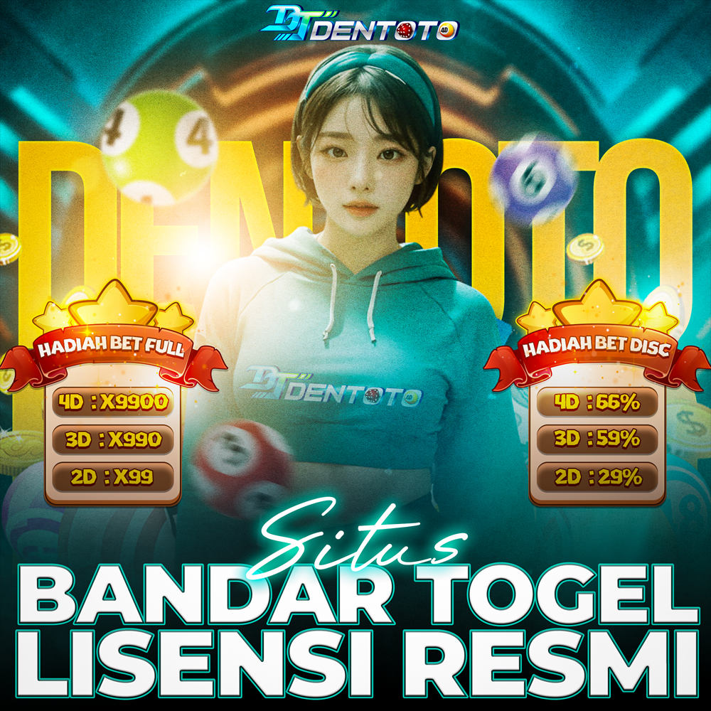 DENTOTO Penyetor Prediksi Toto Togel Online Akurat & Bandar Slot Resmi